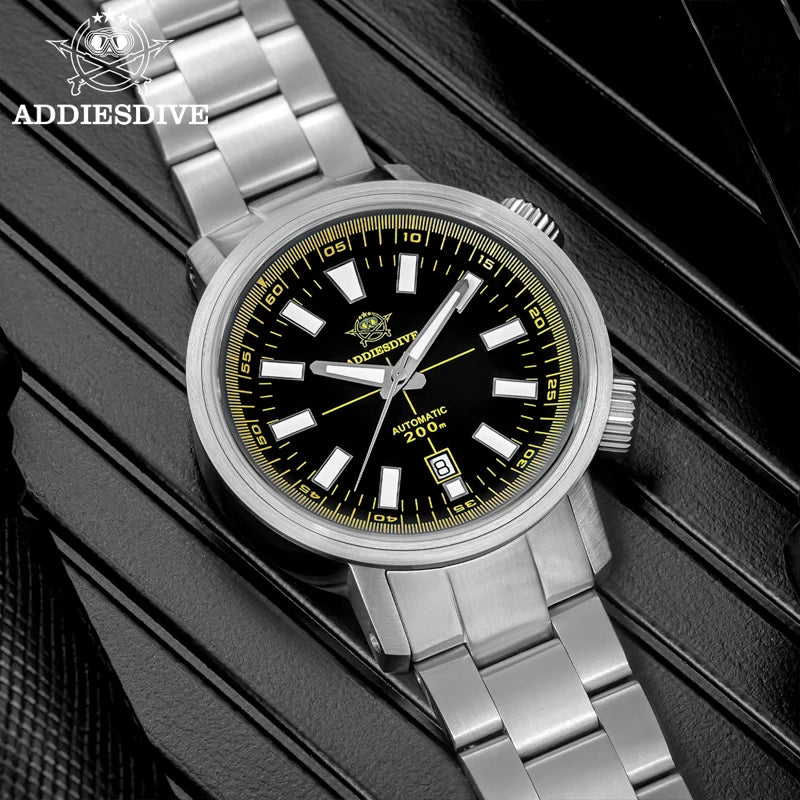 Herren-Taucheruhr mit Skelett-Sichtboden und 8215-Automatikwerk