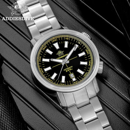 Herren-Taucheruhr mit Skelett-Sichtboden und 8215-Automatikwerk