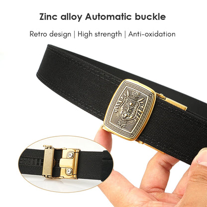 VATLY Retro Rigid Tactical Gürtel Herren Nylon Schnellverschluss Duty Hose