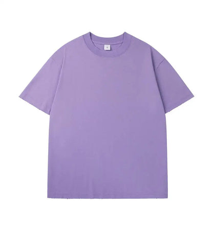 Unisex Zerrissenes T-Shirt im Vintage-Look für Hip Hop Streetwear