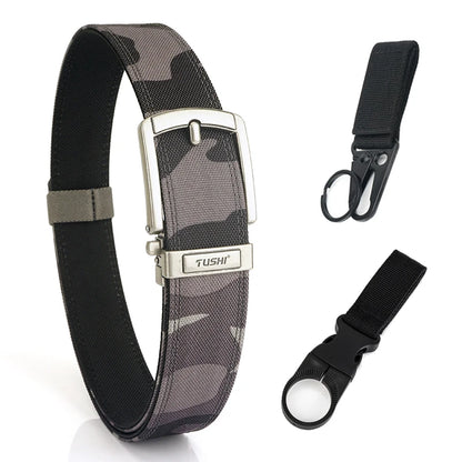 VATLY Rigid Tactical Gürtel Herren Nylon Metall-Schnalle Duty Casual
