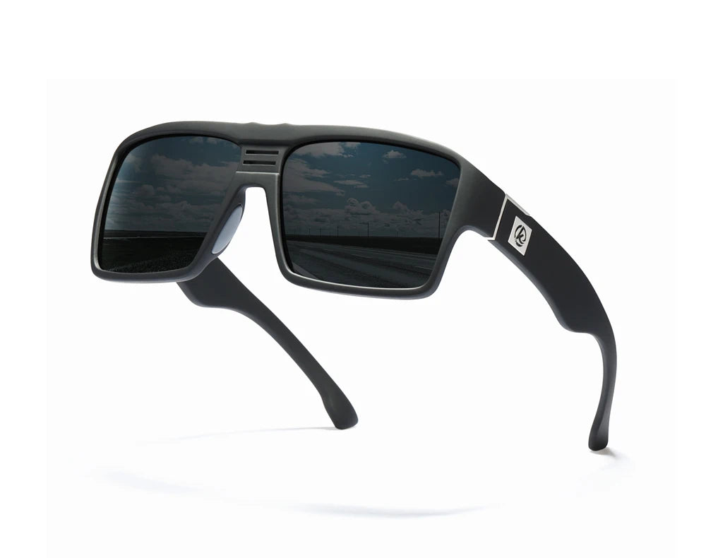 Sonnenbrille quadratisch polarisiert schlagfest antireflektierend Cat.3 Herren