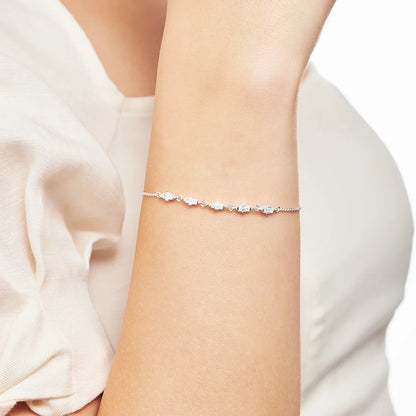 Damen-Armband Modern Touch Gliederkette klassisch aus Sterlingsilber