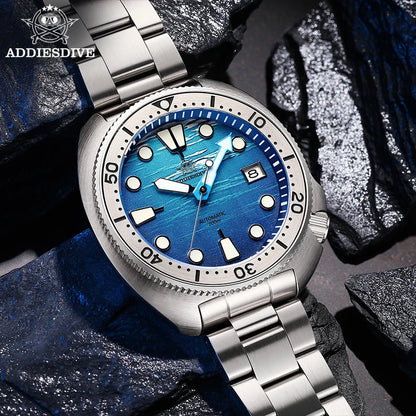 Herren-Automatikuhr mit NH35A-Werk und Saphirglas