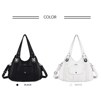 Modische Damen-Handtasche Stilvoll Elegant Vielseitig Kombinierbar Mit Großem Fassungsvermögen