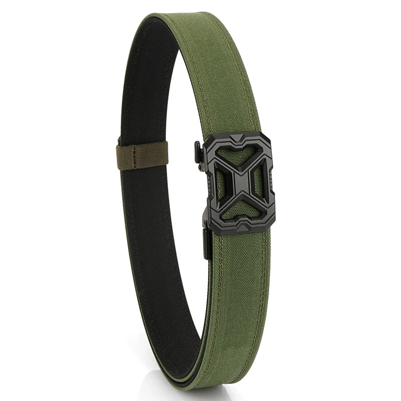 VATLY Tactical Gürtel Einheitsgröße Nylon Automatik-Schnalle Rigid