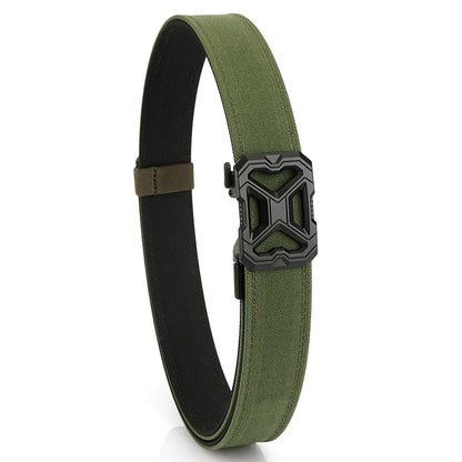 VATLY Tactical Gürtel Einheitsgröße Nylon Automatik-Schnalle Rigid