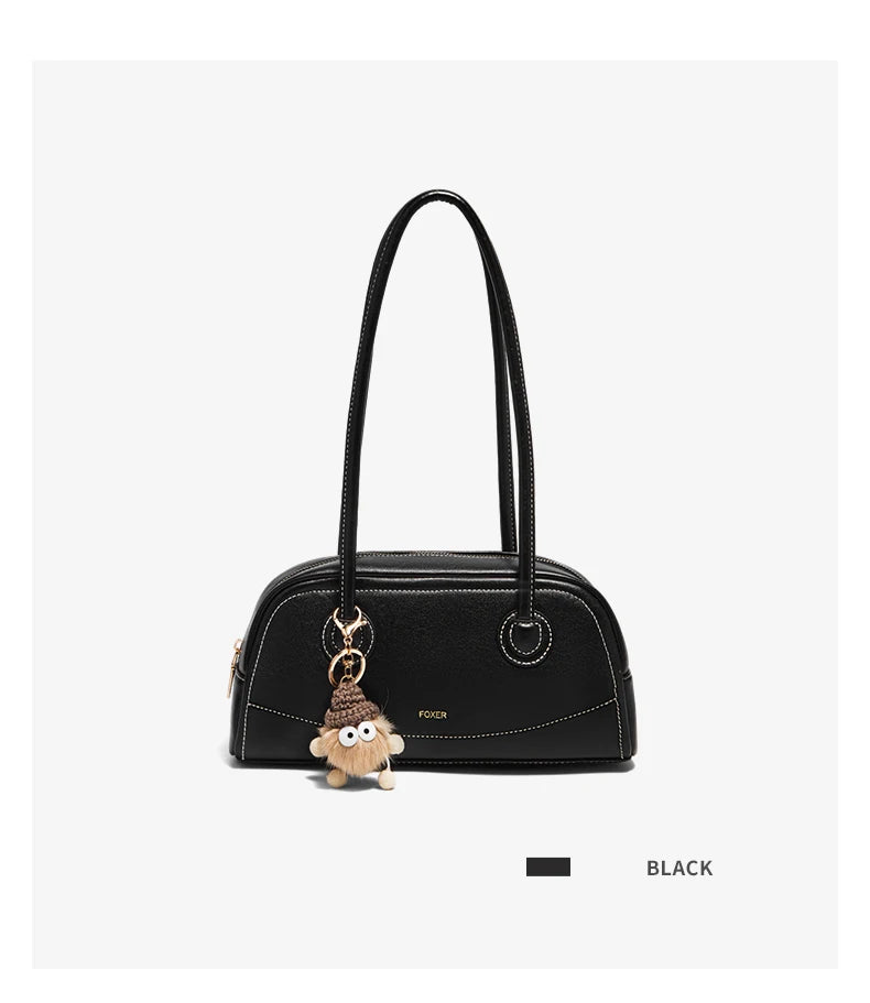 Damen Handtasche Aus PU Leather Simple Retro Stil Für Casual Commuting