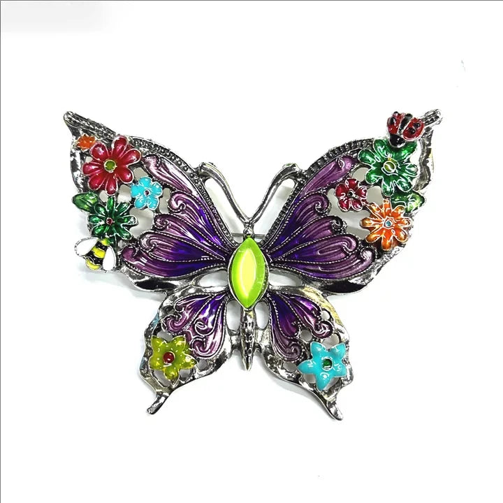 Brosche Schmetterling Tier Abzeichen Anstecknadel Party Hochzeit vielseitig