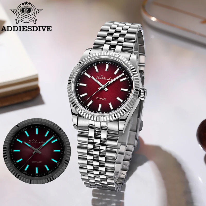 Herren-Quarzuhr mit Jubilee-Armband und Saphirglas