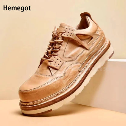 Schnürschuhe aus Echtleder für Herren – klassisch & bequem
