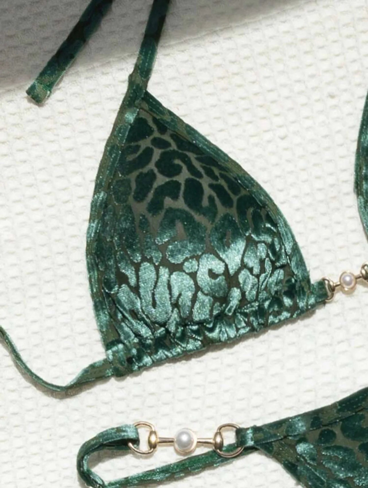 Blumiger, sexy Bikini-Set für Damen – ideal für Strand und Pool