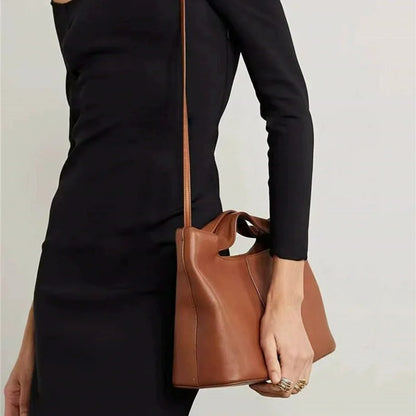Damen-Umhängetasche Rindleder | Crossbody Abnehmbarer Gurt