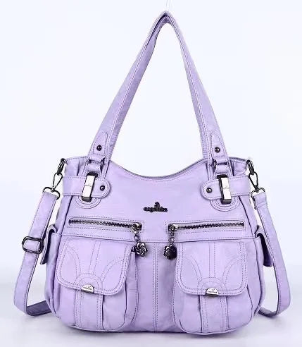 Damen-Handtasche Multifunktionale PU-Tasche Großes Fassungsvermögen Alltagsbegleiter