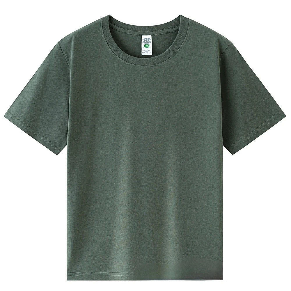 Premium Herren T-Shirt 180g Baumwolle Lockerer Schnitt Alltagskomfort