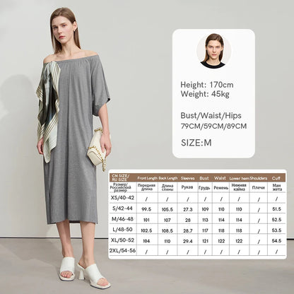 Stilvolles Frauen Freizeitkleid Mit Bequemer Passform Und Sommerdruck