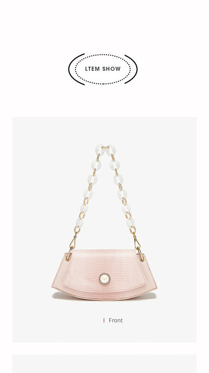 Damen-Schultertasche Mit Crossbody-Design Für Alltag Beruf Und Reisen Aus PU-Leder Praktisch Gepolstertes Innenfach