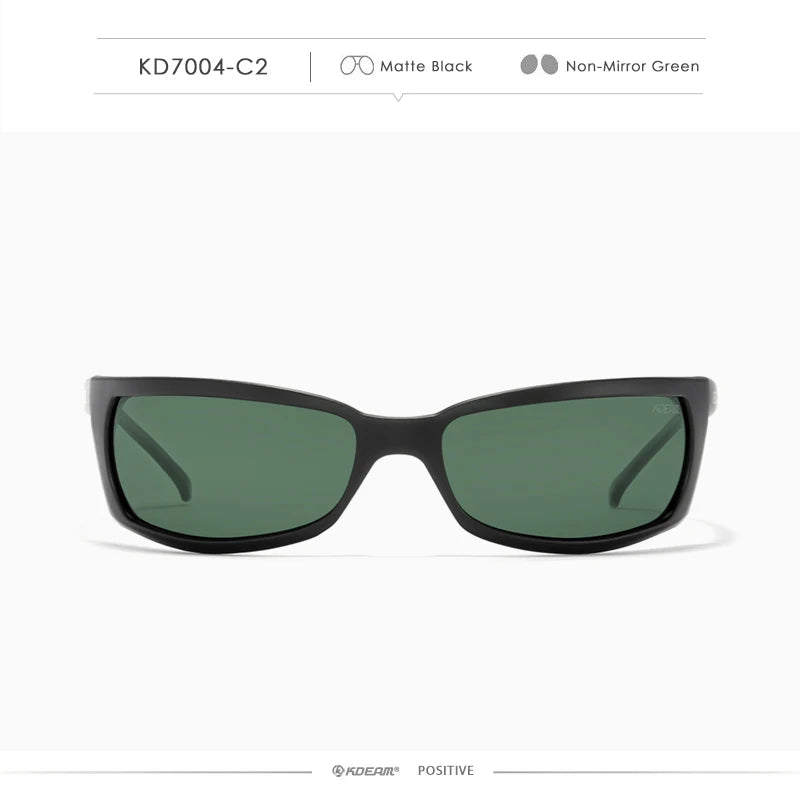 Sonnenbrille Sport UV400 polarisiert leicht Angeln Reißverschlussetui Unisex