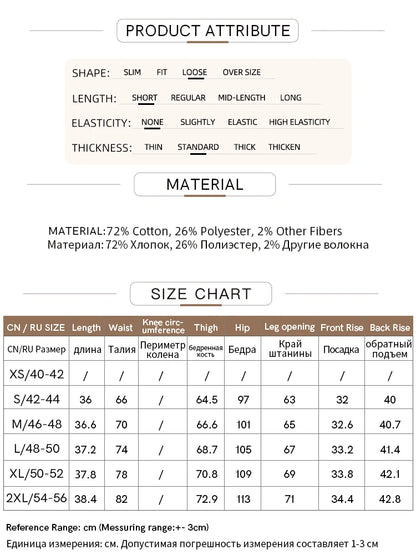 Damen Shorts Baumwoll-Denim Lässig Locker Gerade Vintage Modische Taschenjeans