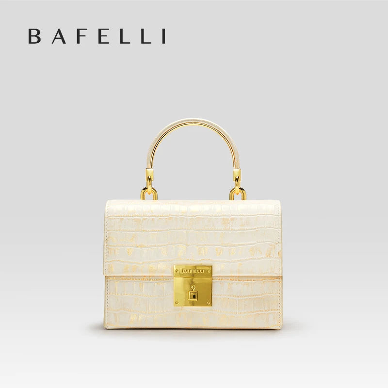 Stilvolle Damenhandtasche Aus Echtem Leder Mit Kompaktem Format Für Frauen