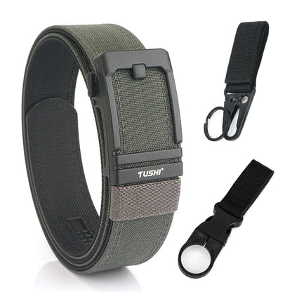 Unisex-Taktischer Gürtel aus 1100D Nylon mit Metall-Schnalle, Ideal für Airsoft-Pistolen