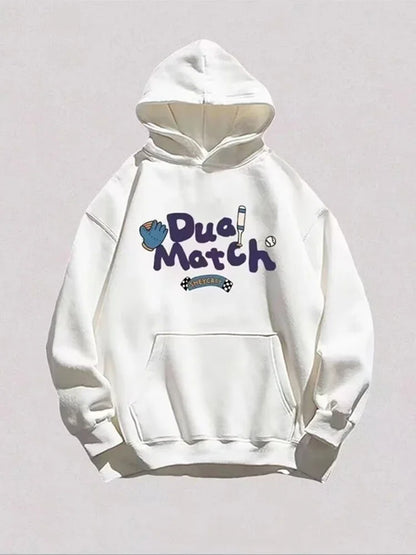 Herbst Anime Brief Gedruckt Mit Kapuze Sweatshirts Für Männer Fleece Y2K Streetwear Grafik Hoodies Hip Hop Harajuku Pullover Hoody