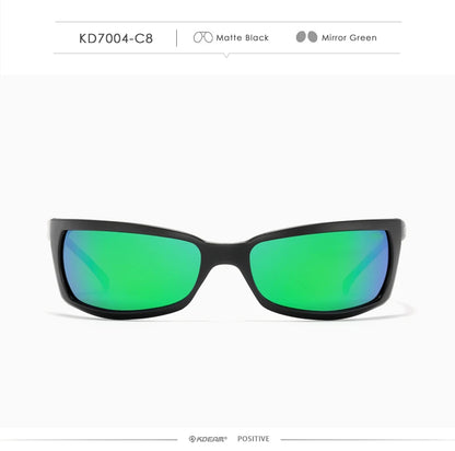 Sonnenbrille Sport UV400 polarisiert leicht Angeln Reißverschlussetui Unisex