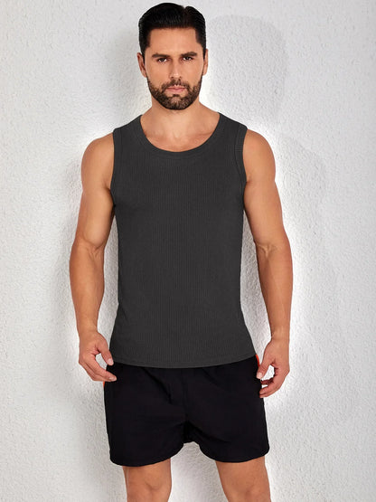 Ärmellose Herren-Sommerweste – Slim Fit und atmungsaktiv für Sport und Freizeit
