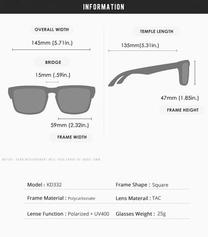 Sonnenbrille Fahren Nachtsicht polarisiert UV400 Reißverschlussetui Herren