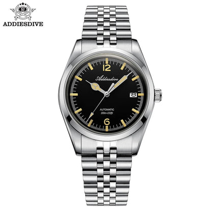 Herren-Automatikuhr mit Jubilee-Armband und Kalenderanzeige
