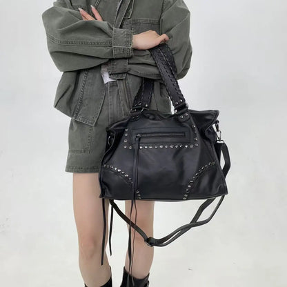 Damen-Tote Tasche Große Kapazität Aus Weichem PU-Leder Ideal für Alltag Reisen und Freizeit