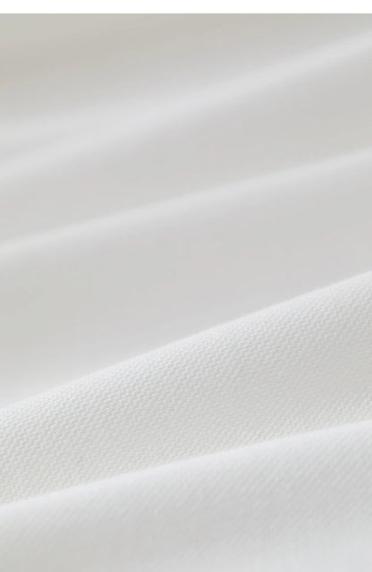 Damen Kleid für Sommer neue lässige O-Ausschnitt Kurzarm Midi gerade Perlen Stickerei Kleid Dame