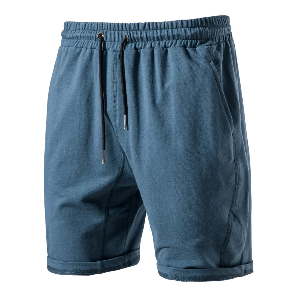 Männer Jogginghose Shorts aus 100 Prozent Baumwolle für Casual Sport und Fitness
