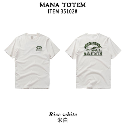 Herren T-Shirt mit Druck „Auto“ im lässigen Sommerstil aus 100 Prozent Baumwolle