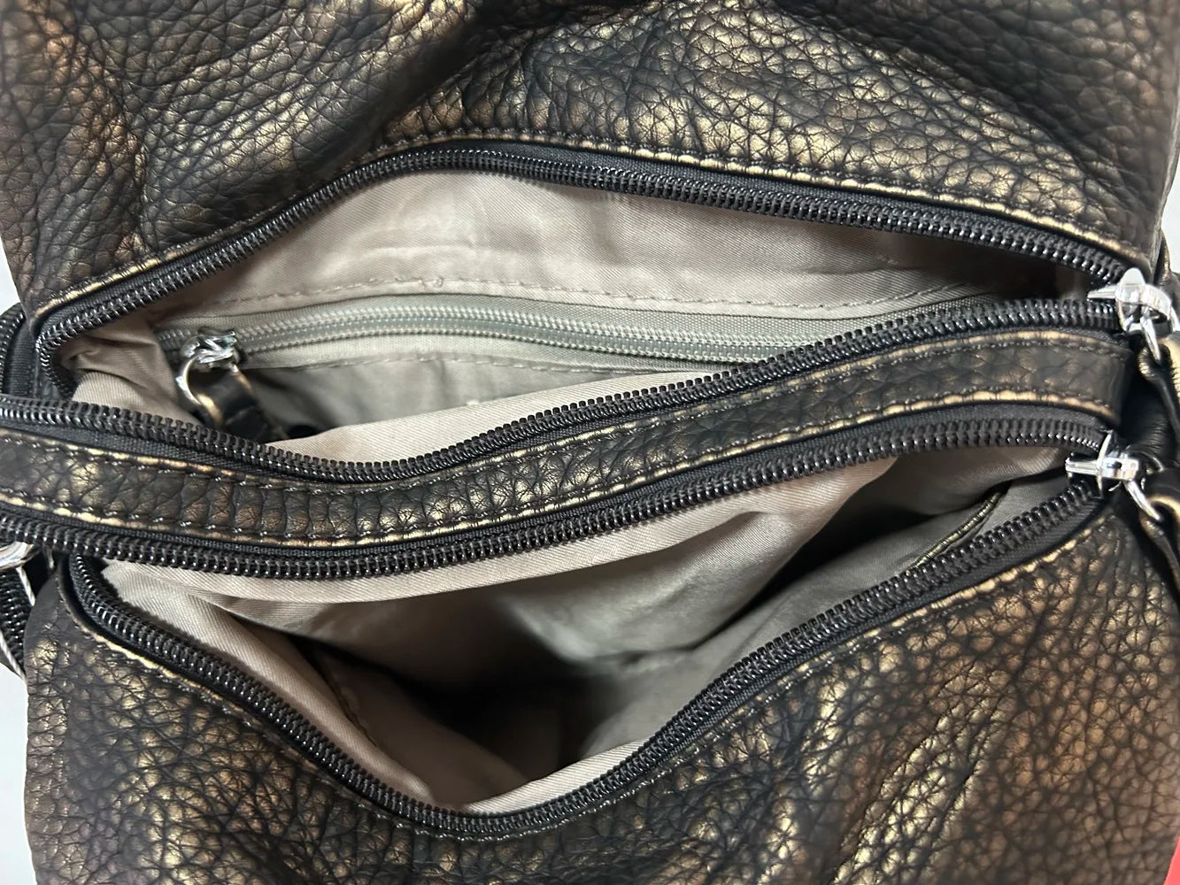 Damen-Handtasche Rosa Mit Reißverschluss Und Mehrfach-Innentaschen Für Alltag Und Freizeit