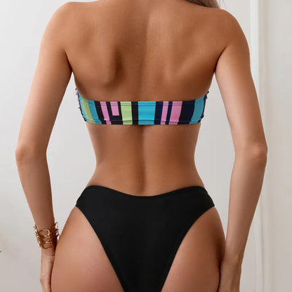Verführerisches Damen-Bikini-Set mit brasilianischem Schnitt – ideal für Strand und Pool