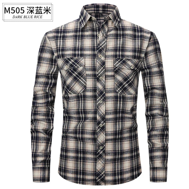 Langarm-Herrenhemd aus Eisseide – elastisch, bügelfrei und ideal für Business-Casual-Looks