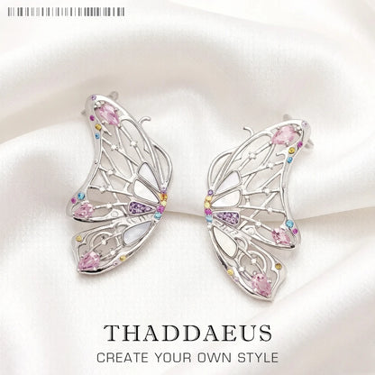 Damen-Ohrmanschette Schmetterling Böhmen Qualität II aus Sterlingsilber