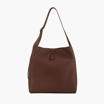 Kalbsleder Hobo-Tasche | Großes Fassungsvermögen