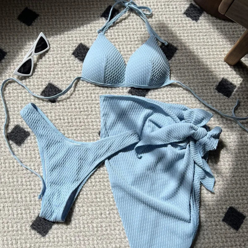 Sexy Push-Up-Bikini-Set für Damen – Brasilianischer Stil für Strand und Pool