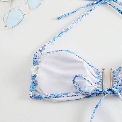 Sexy Push-Up-Bikini-Set für Damen – Brasilianischer Stil für Strand und Pool