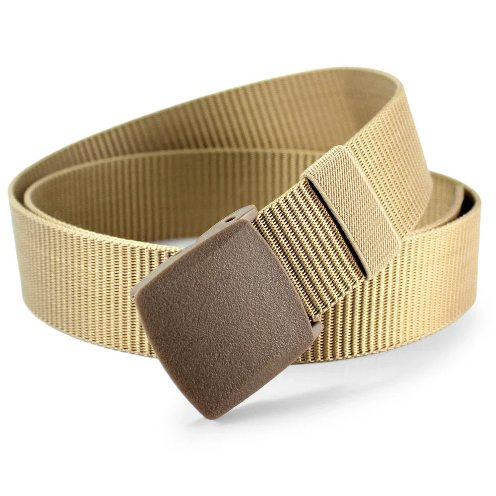 Herren Tactical Nylon-Gürtel 3,8 cm Canvas Military Outdoor 125 cm