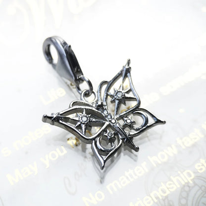 Damen-Charm-Anhänger Schmetterling Natur Sommer II aus Sterlingsilber