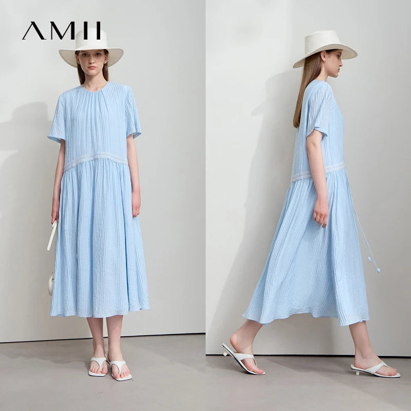 Elegantes Damen Kleid Viskose Mit Blumenmuster Bequem Für Job
