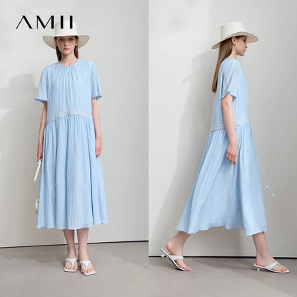 Elegantes Damen Kleid Viskose Mit Blumenmuster Bequem Für Job