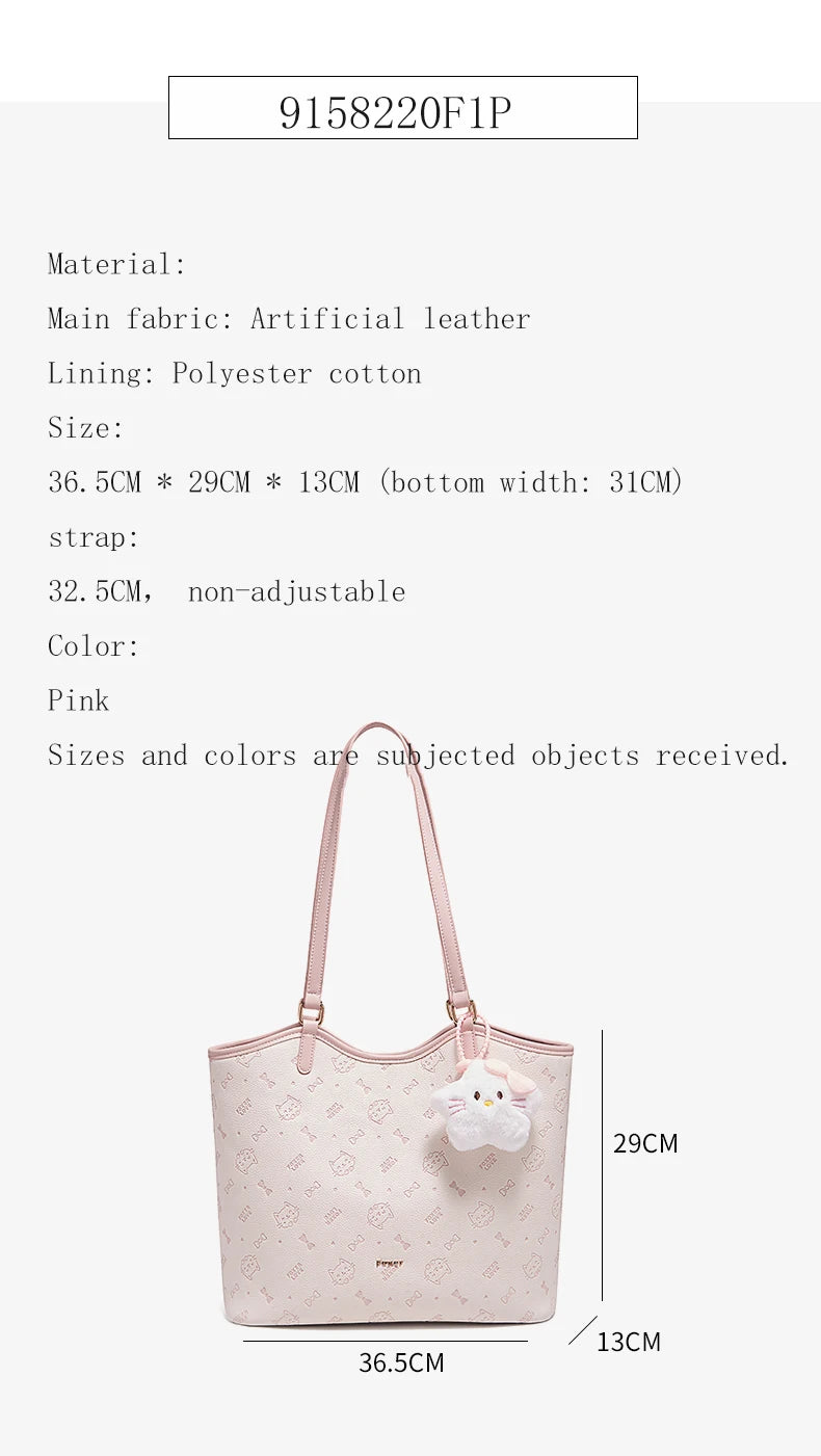 Damen Schultertasche Aus PVC-Leder Mit Großer Kapazität Im Alltag