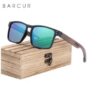 Sonnenbrille Holz Walnuss Marken-Design polarisiert UV400 Herren Damen