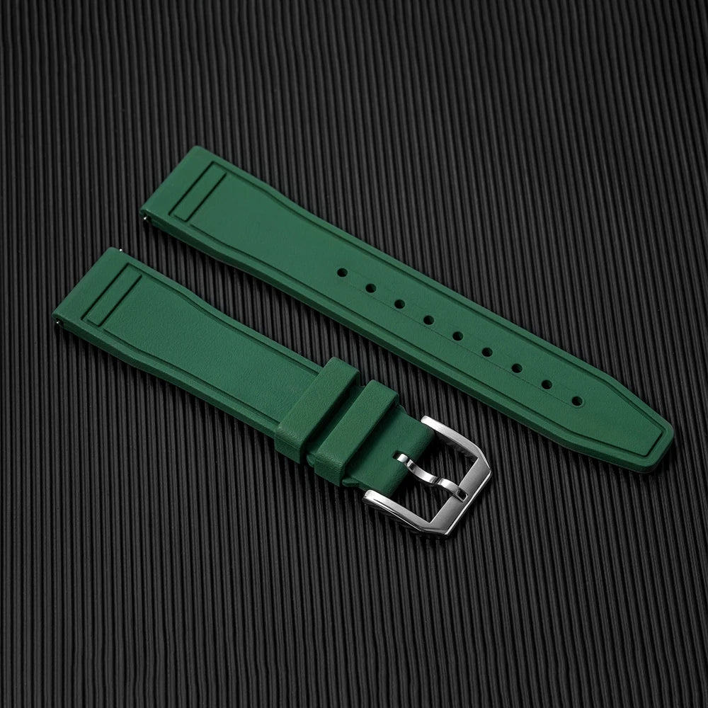 Uhrenarmband aus Fluorkautschuk 20 mm - Universal-Ersatzband