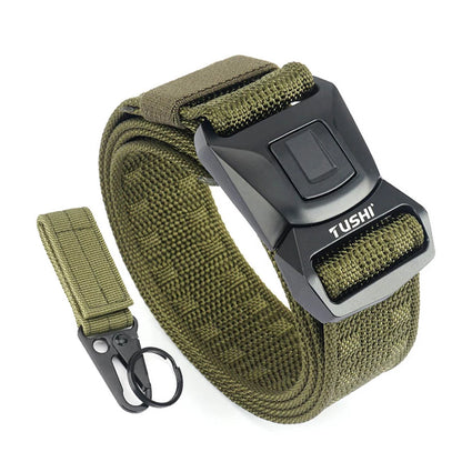 VATLY Army Tactical Gürtel Herren 1200D Nylon Anti-Rost Schnalle Outdoor