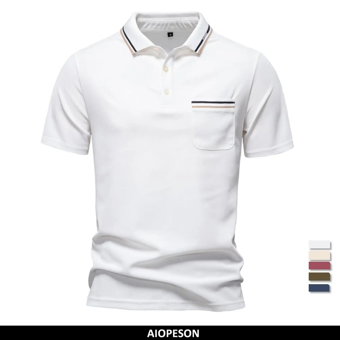 Premium Herren Poloshirt Atmungsaktiv Lässig Perfekt Für Business Und Freizeit